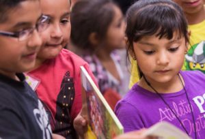 children reading