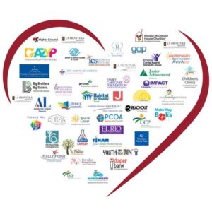 Give Local Keep Local Arizona Charitable Tax Credit Coalition Organization Heart Display